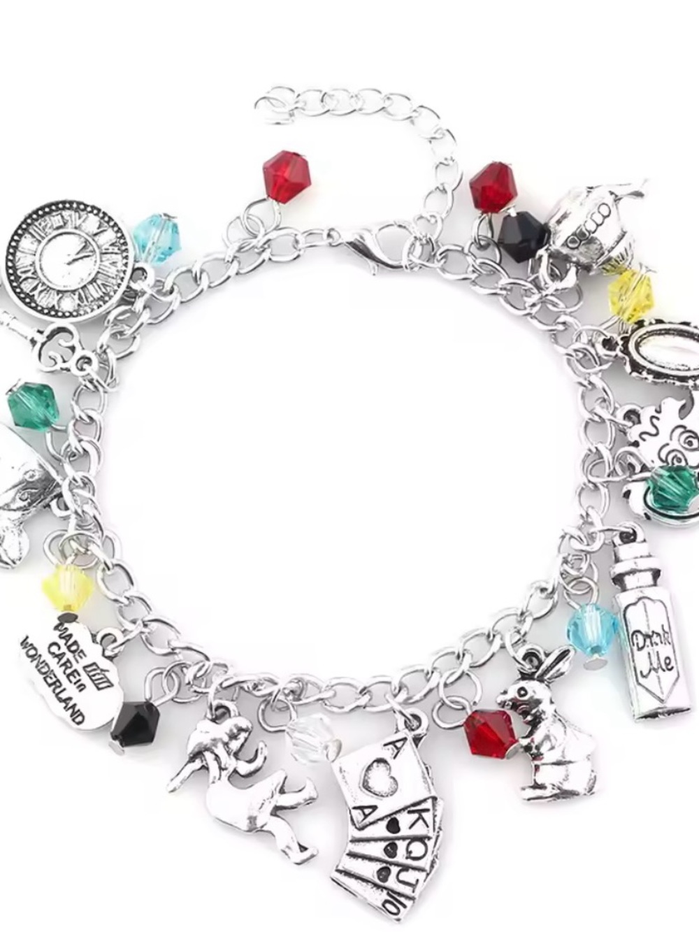 Alice In Wonderland Charm Bracelet